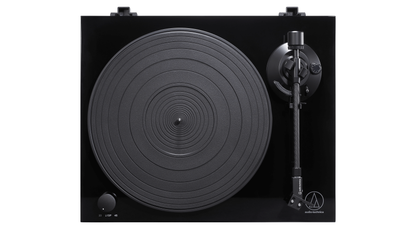 Audio-Technica AT-LPW50PB Fully Manual Belt-Drive Turntable — Piano Black