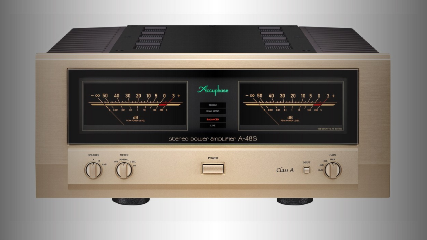 Accuphase A-48S Class-A Stereo Power Amplifier