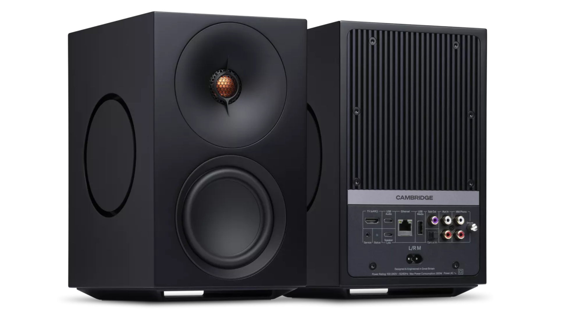 Cambridge Audio L/R M - Compact Active Stereo Streaming Speakers delaer in Timonium Maryland 
