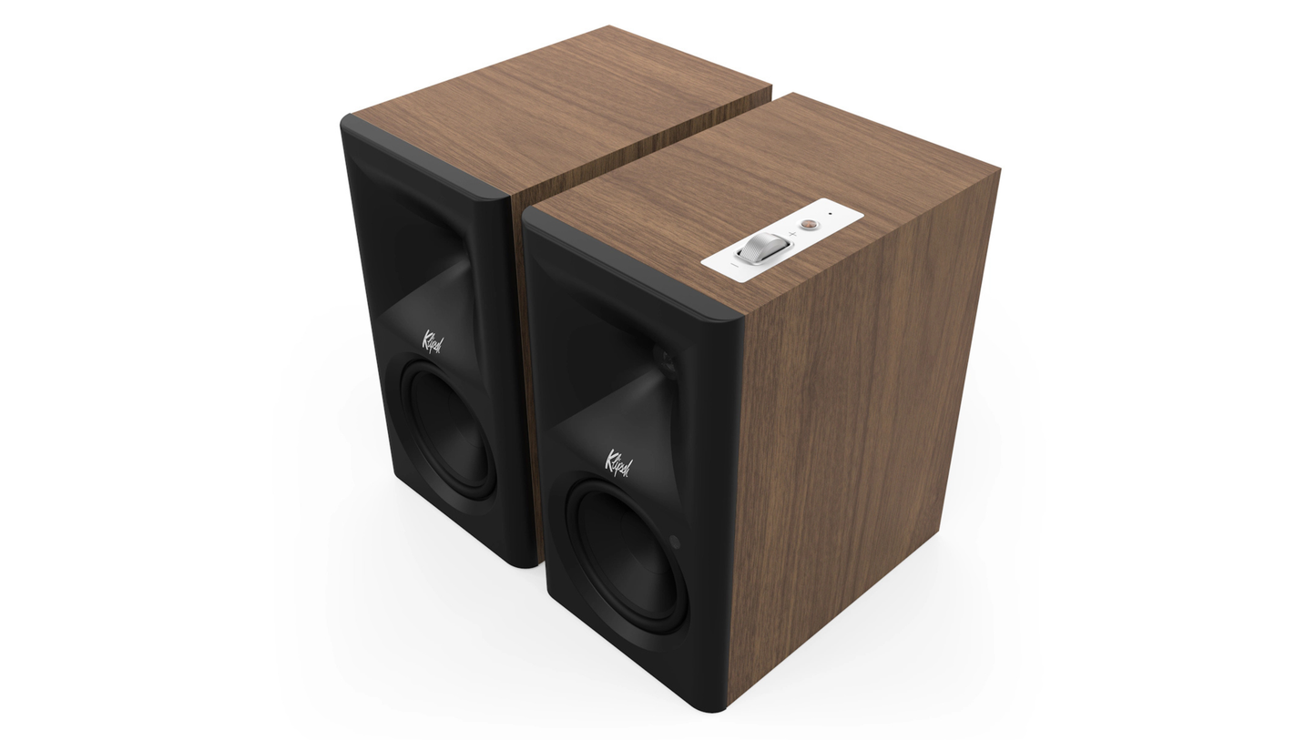 Klipsch The Fives II Powered Stereo Speakers with HDMI ARC, Built-In Phono Preamp, and Bluetooth — Pair