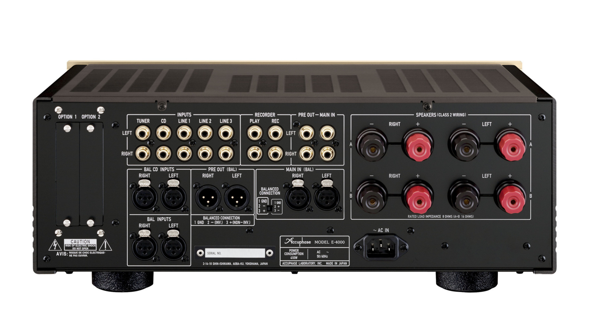 Accuphase E-4000, hi end Integrated Amplifier dealer in Timonium Maryland 