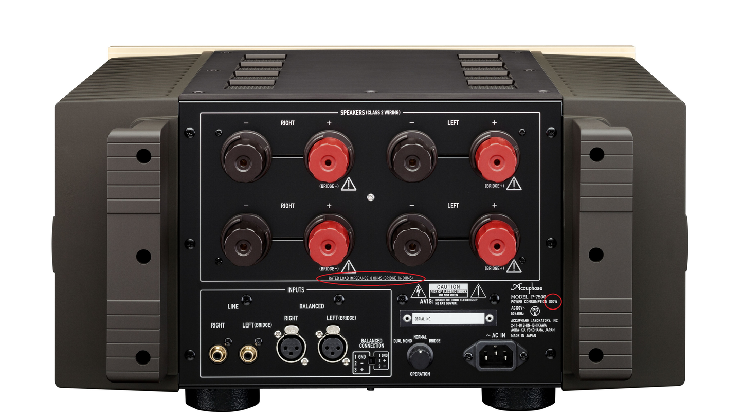 Accuphase P-7500, hi end Stereo Power Amplifier dealer in TImonium Maryland 