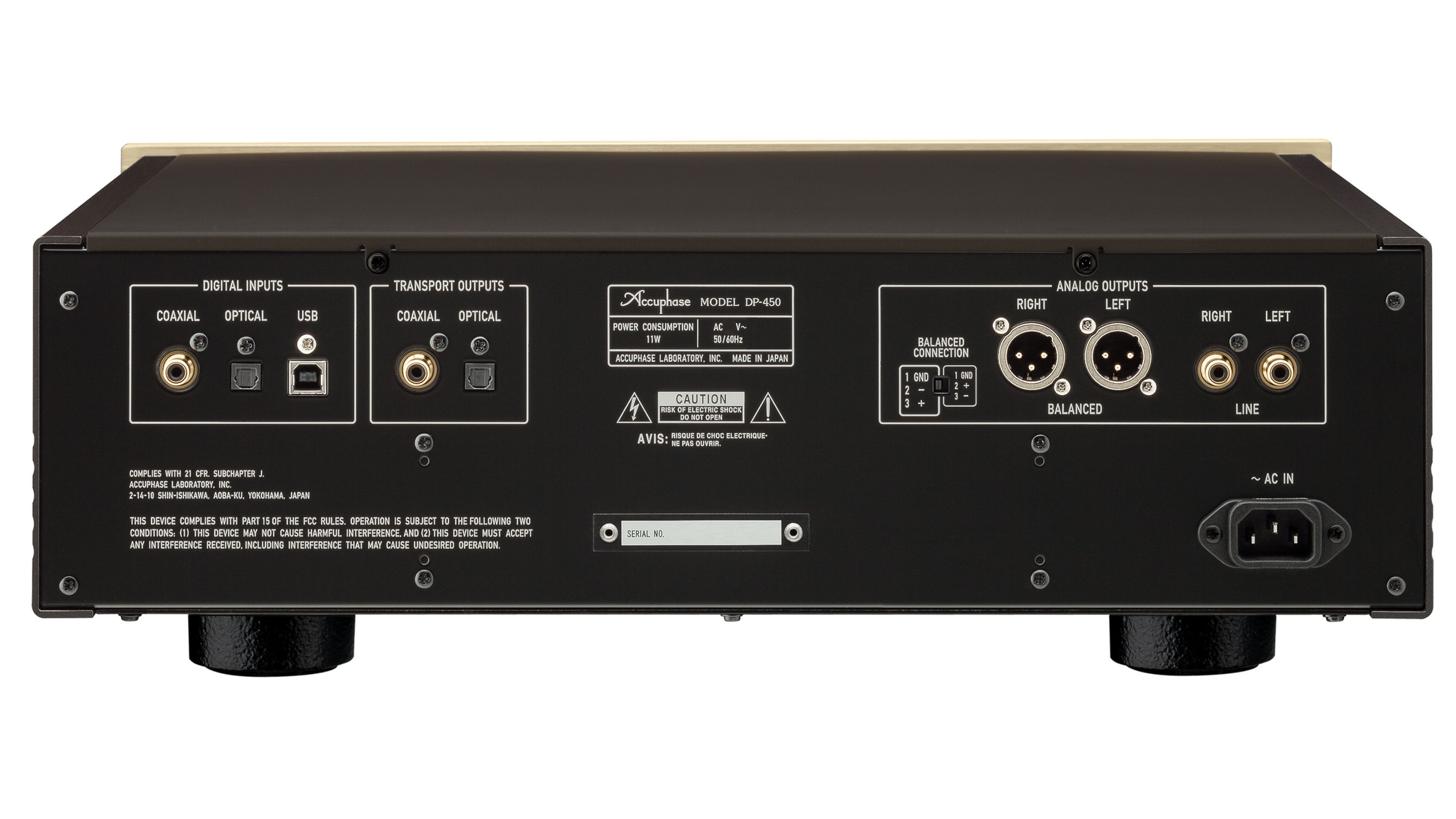 Accuphase DP-450 MDS CD Player dealer in Timonium Maryland 