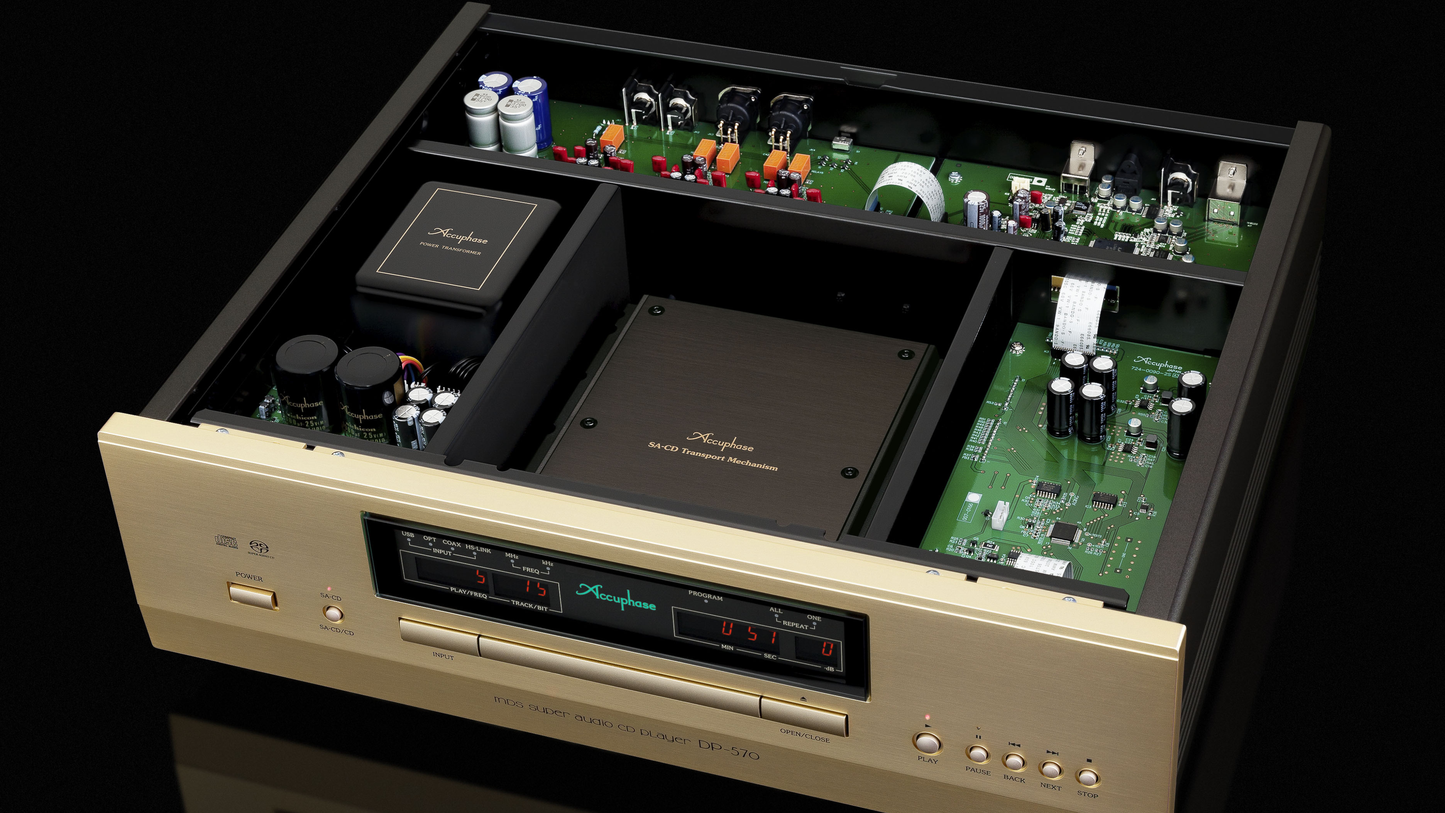 Accuphase DP-570 MDS SA-CD Player dealer in TImonium Maryland 