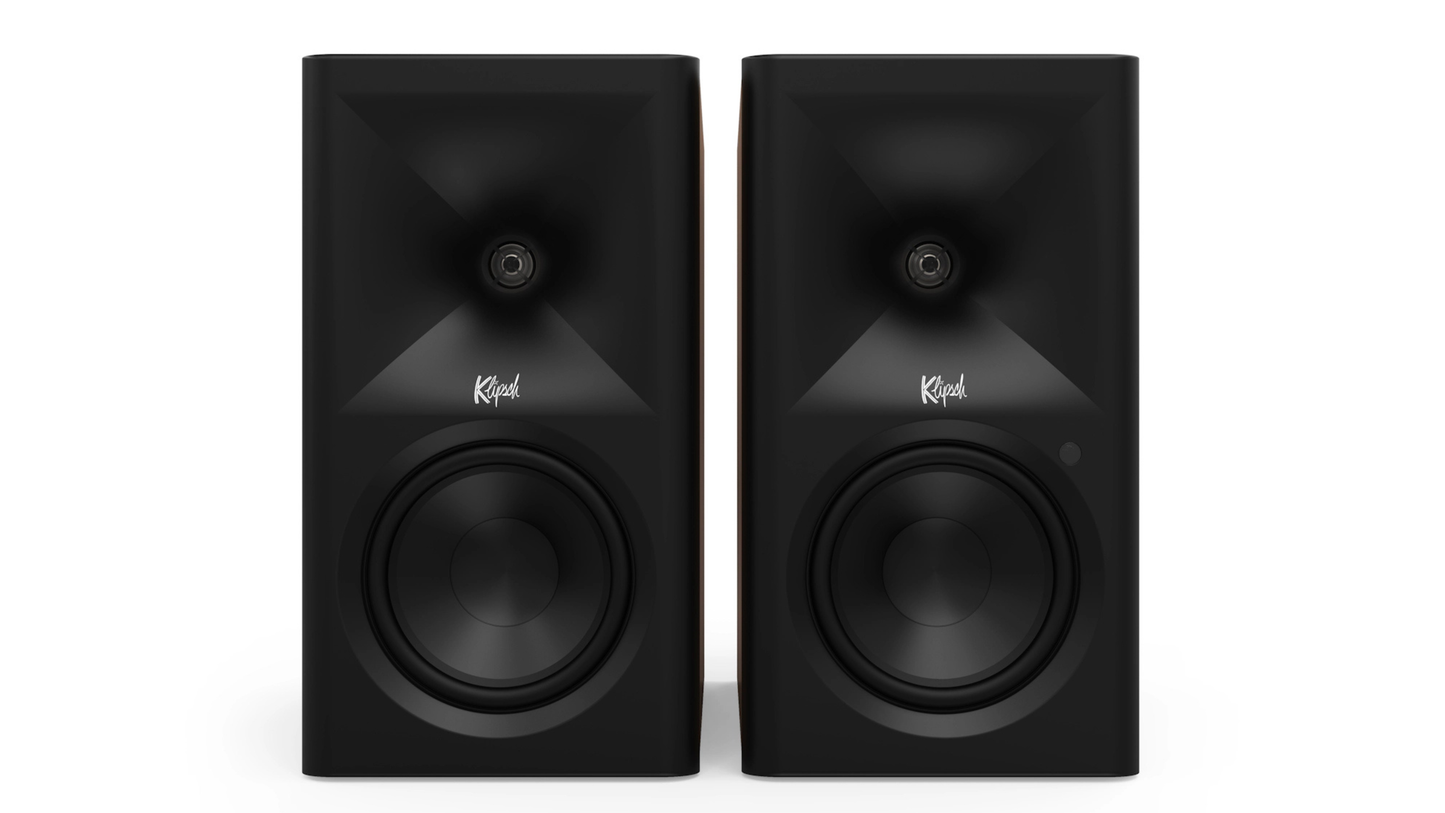 Klipsch The Fives II Powered Stereo Speakers with HDMI ARC, Built-In Phono Preamp, and Bluetooth — Pair