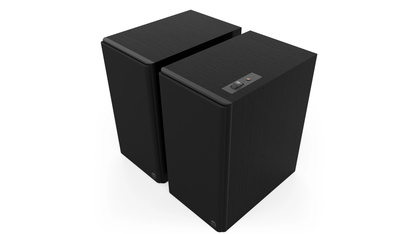 Klipsch The Nines II Powered Stereo Speakers with HDMI ARC, Built-In Phono Preamp, and Bluetooth — Pair
