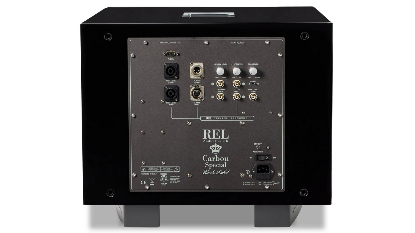 REL Carbon Special Black Label, Hi End Subwoofer Dealer in Timonium Maryland 