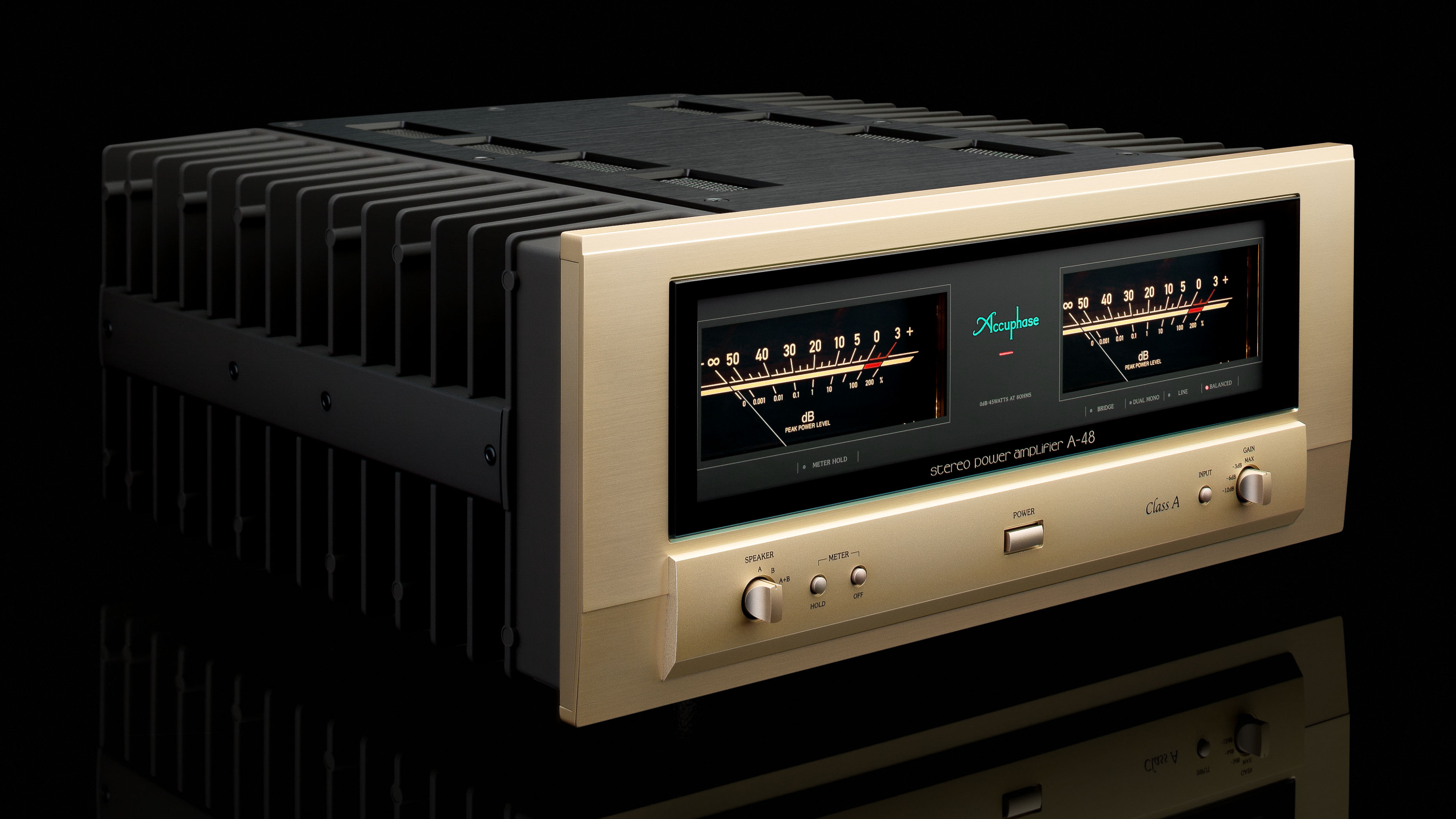 Accuphase A-48S Class-A Stereo Power Amplifier - Thumbnail 4