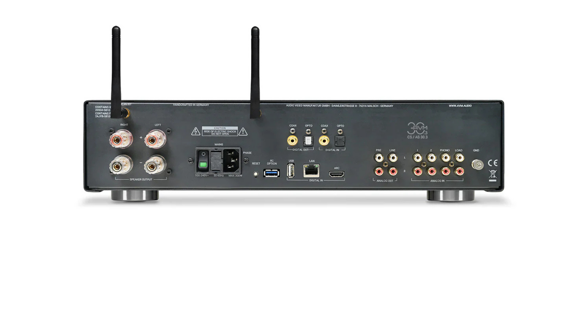 AVM AS 30.3 Integrated Streaming Amplifier