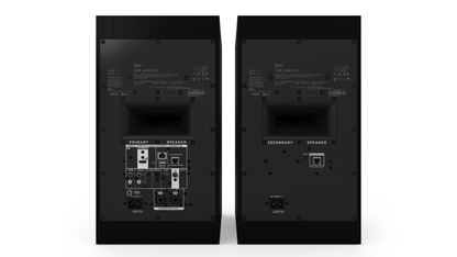 Klipsch The Nines II Powered Stereo Speakers with HDMI ARC, Built-In Phono Preamp, and Bluetooth — Pair