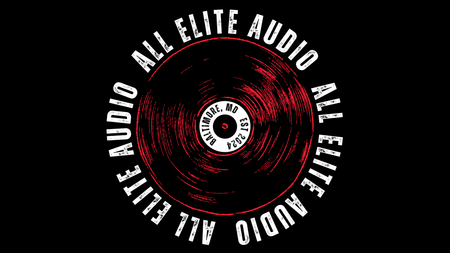 All Elite Audio Screaming RED Vinyl Shirt