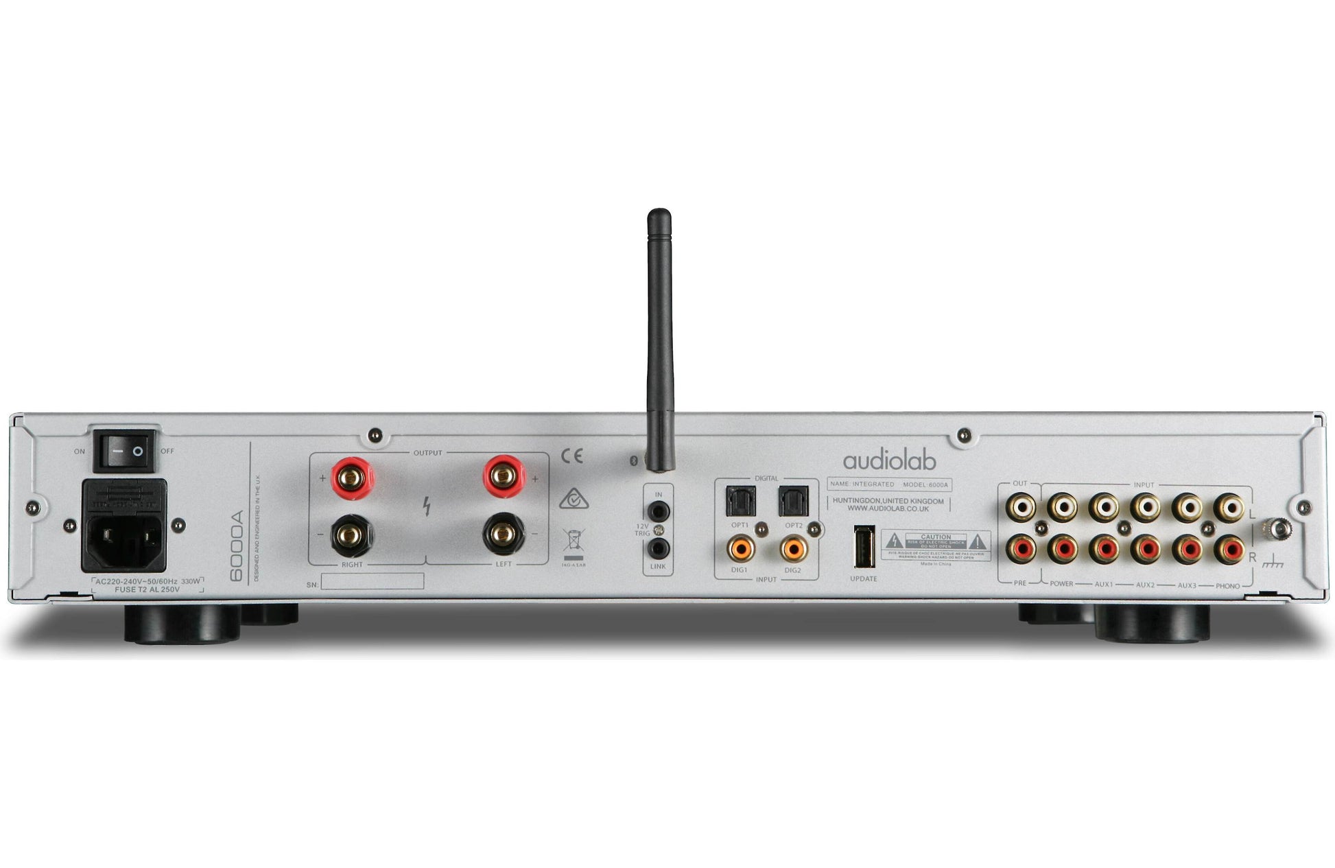 Audiolab 6000A Rear Back Input Output