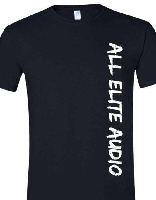 All Elite Audio Vertical Logo Tee