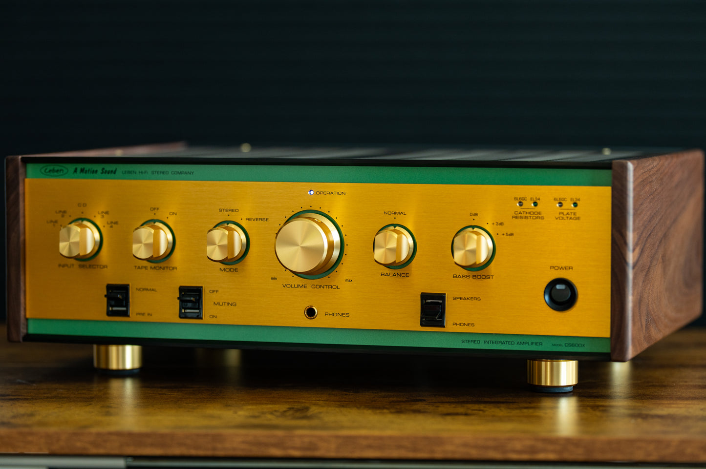 Leben CS-600X Integrated Tube Amplifier (Used)