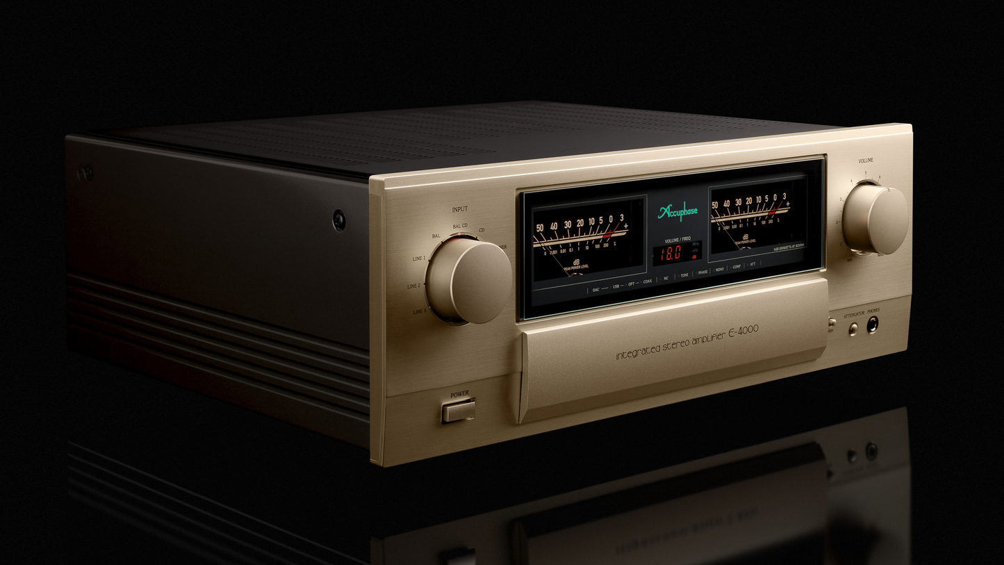 Accuphase E-4000, hi end Integrated Amplifier dealer in Timonium Maryland 