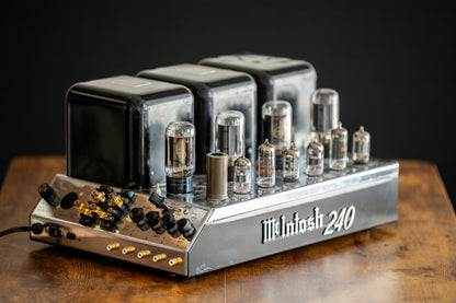 McIntosh MC240 Stereo Tube Power Amplifier (Used) – Vintage
