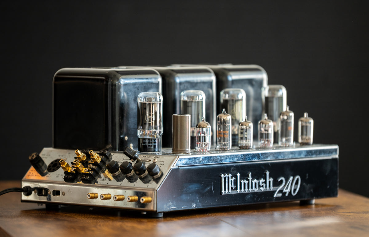 McIntosh MC240 Stereo Tube Power Amplifier (Used) – Vintage