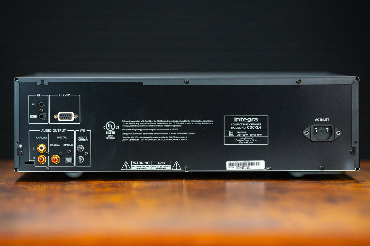 Integra CDC-3.4 6-Disc CD Changer