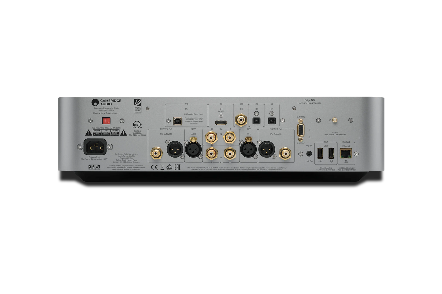 Cambridge Audio Edge NQ Preamplifier Network Player