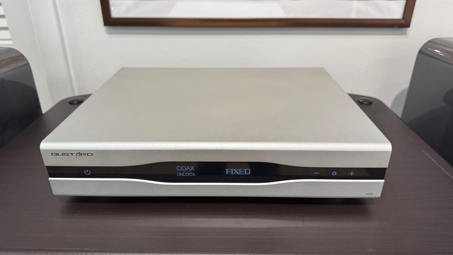 Gustard A26 DAC & Network Streamer - Silver (USED)
