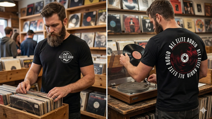 All Elite Audio Screaming RED Vinyl Shirt