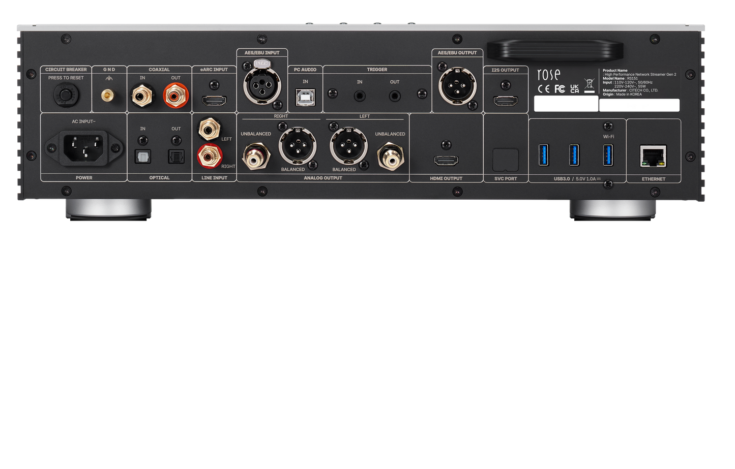 HiFi Rose RS151 Network Streamer