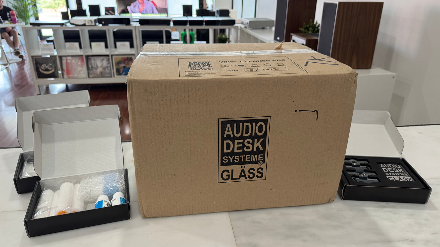Audio Desk Pro X Record Cleaner - Gray