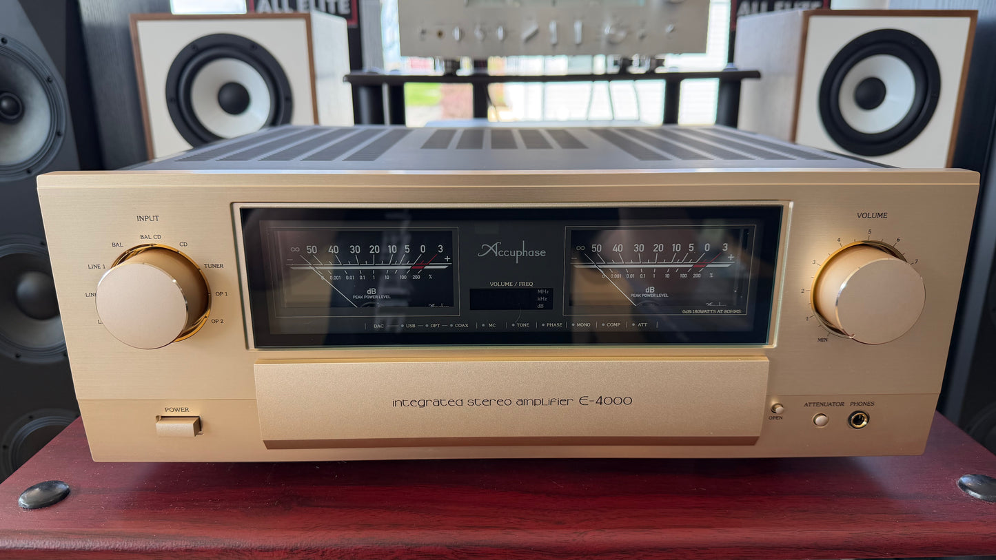 Accuphase E-4000 Integrated Stereo Amplifier (USED)