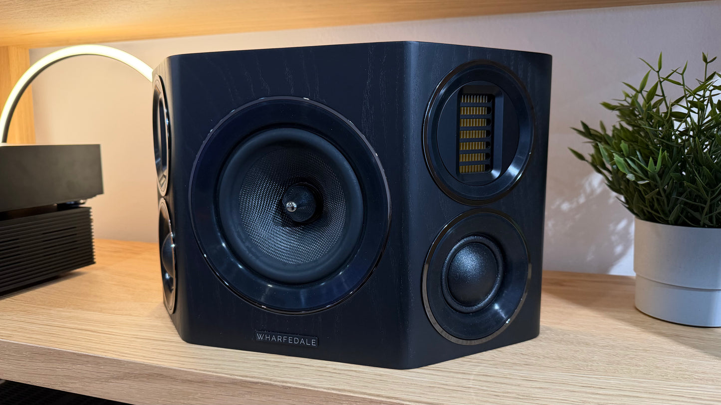 Wharfedale EVO 4.S Surround Speakers – Black (Demo / Open Box) – Pair