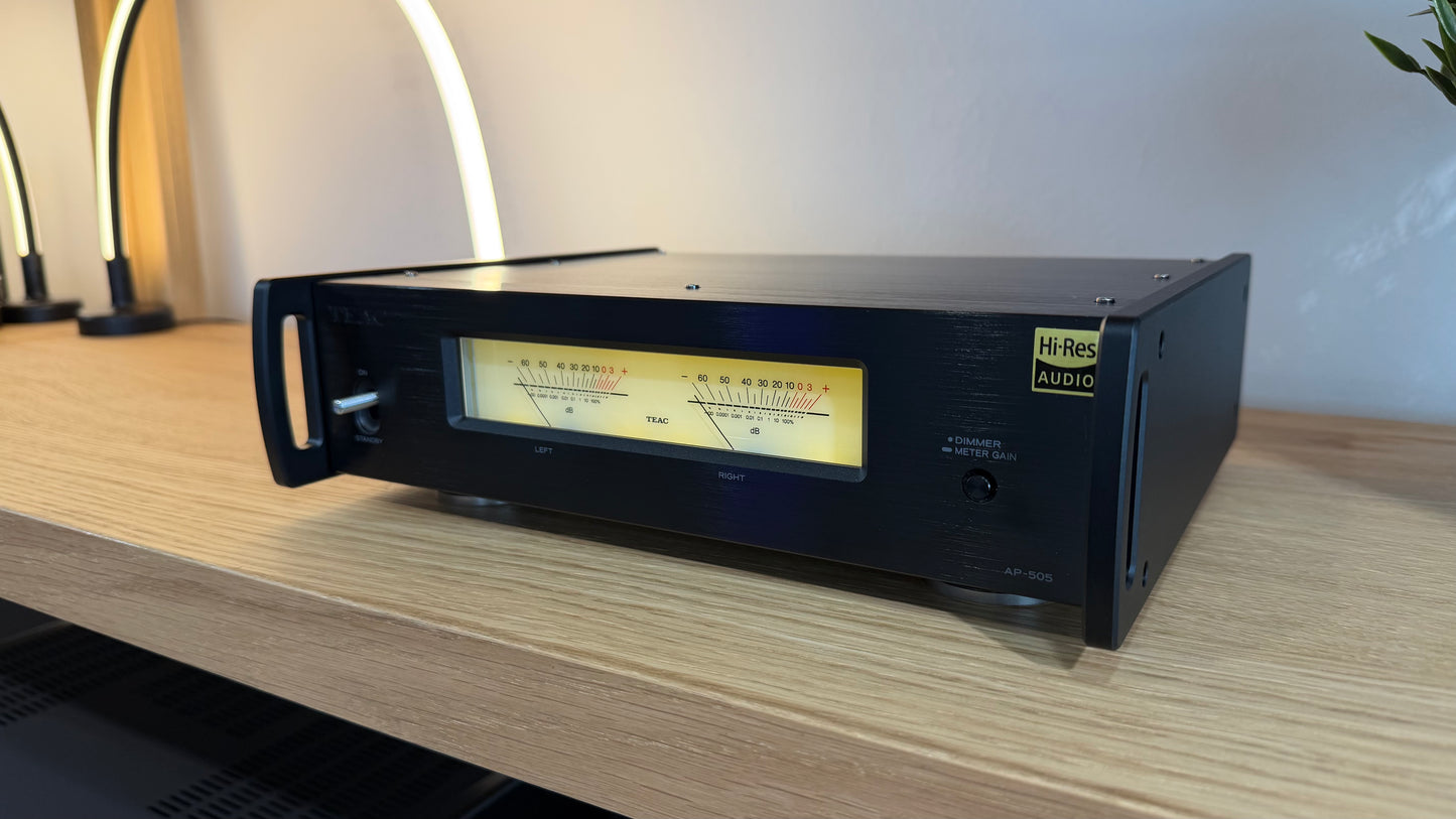TEAC AP-505 Stereo Power Amplifier (Demo / Open Box)