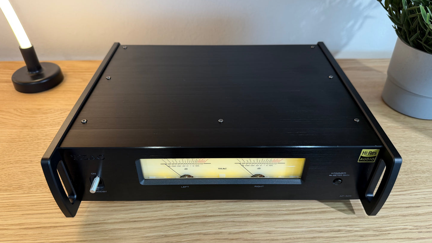 TEAC AP-505 Stereo Power Amplifier (Demo / Open Box)