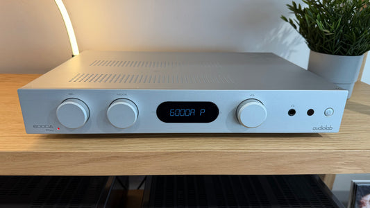 Audiolab 6000A Integrated Amplifier – Silver (Demo / Open Box)