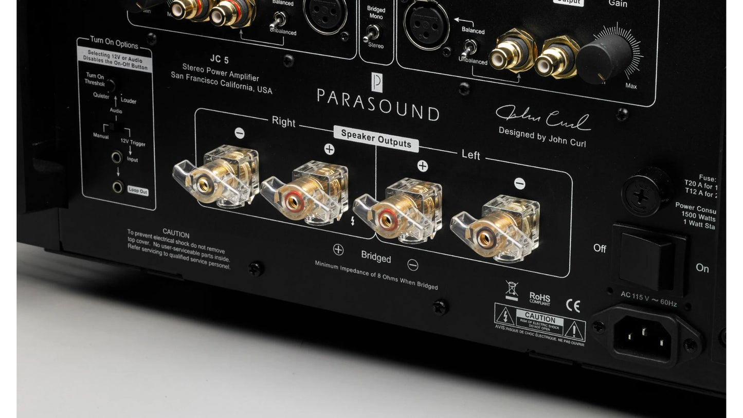 Parasound JC5 Stereo Power Amp