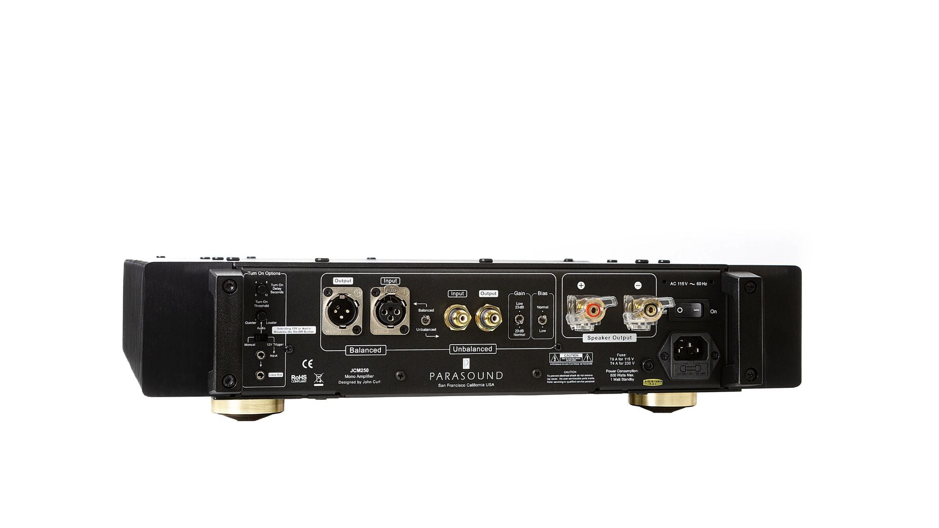 Parasound JCM250 Amplifier