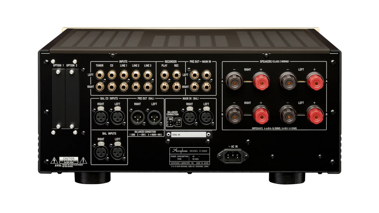 Accuphase E-5000 Integrated Amplifier, Accphase dealer in Timonium Maryland 