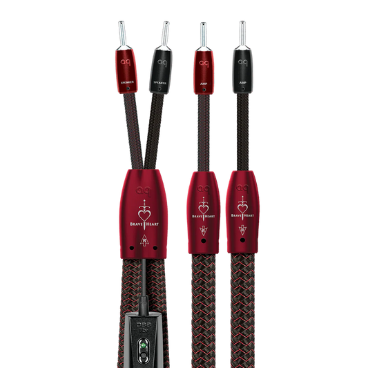 Audioquest Brave Heart Full-Range ZERO-Tech Speaker Cable