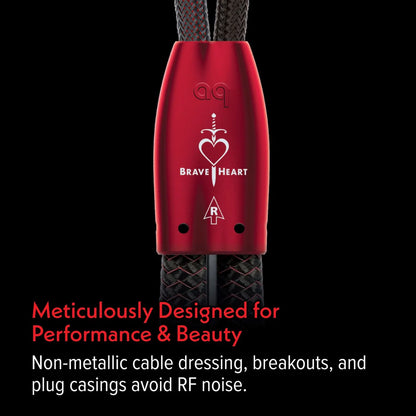 Audioquest Brave Heart Full-Range ZERO-Tech Speaker Cable