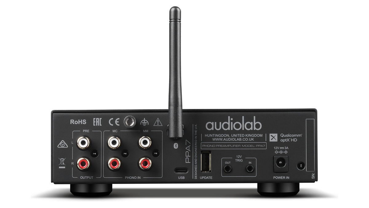 Audiolab PPA7 phono preamplifier in black