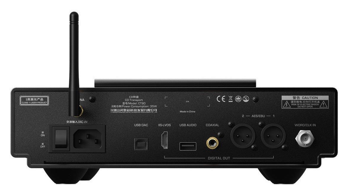 Shanling CT90 CD Transport view 3