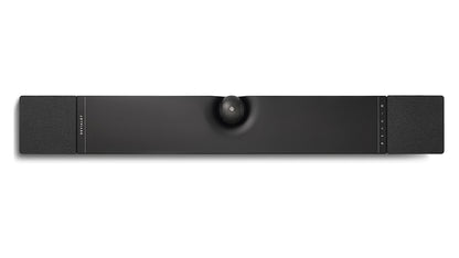 Devialet Dione in Dark Grey seen from above with the ORB centre sphere