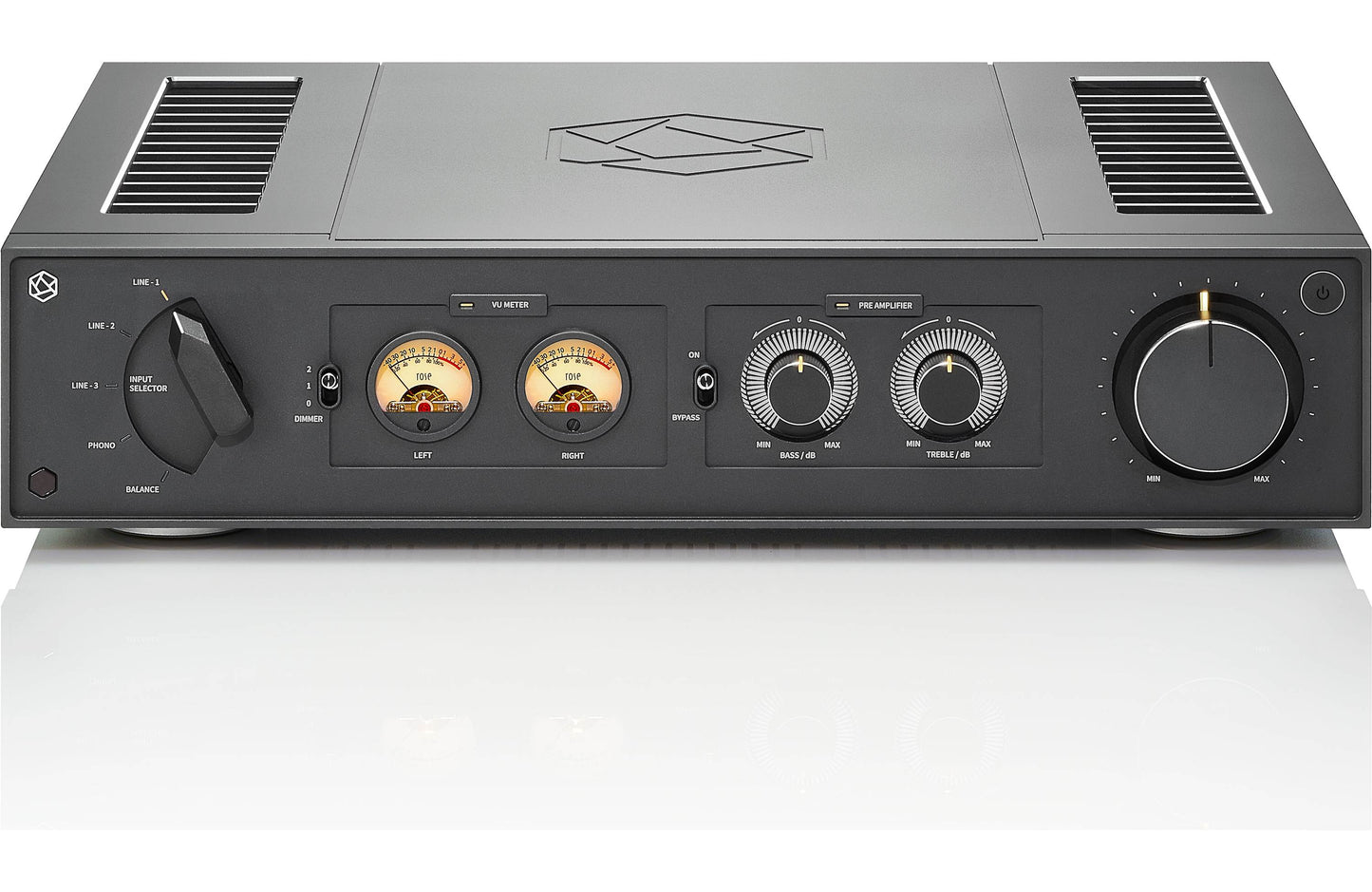 HiFi Rose RA280 Integrated amplifier Black Front