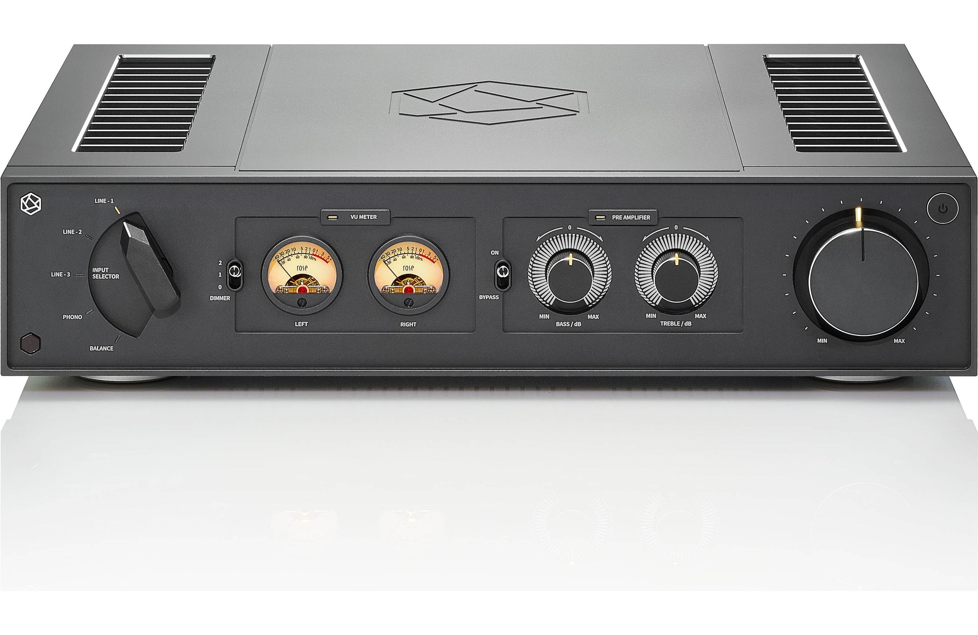 HiFi Rose RA280 Integrated amplifier Black Front