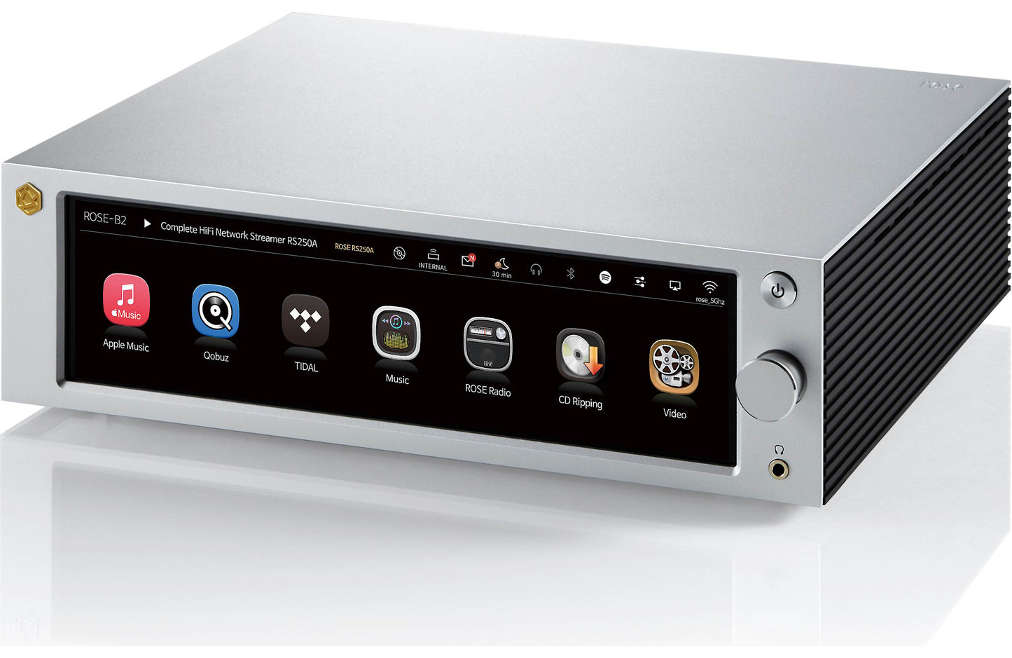 HiFi ROSE RS250A Network Streamer Silver