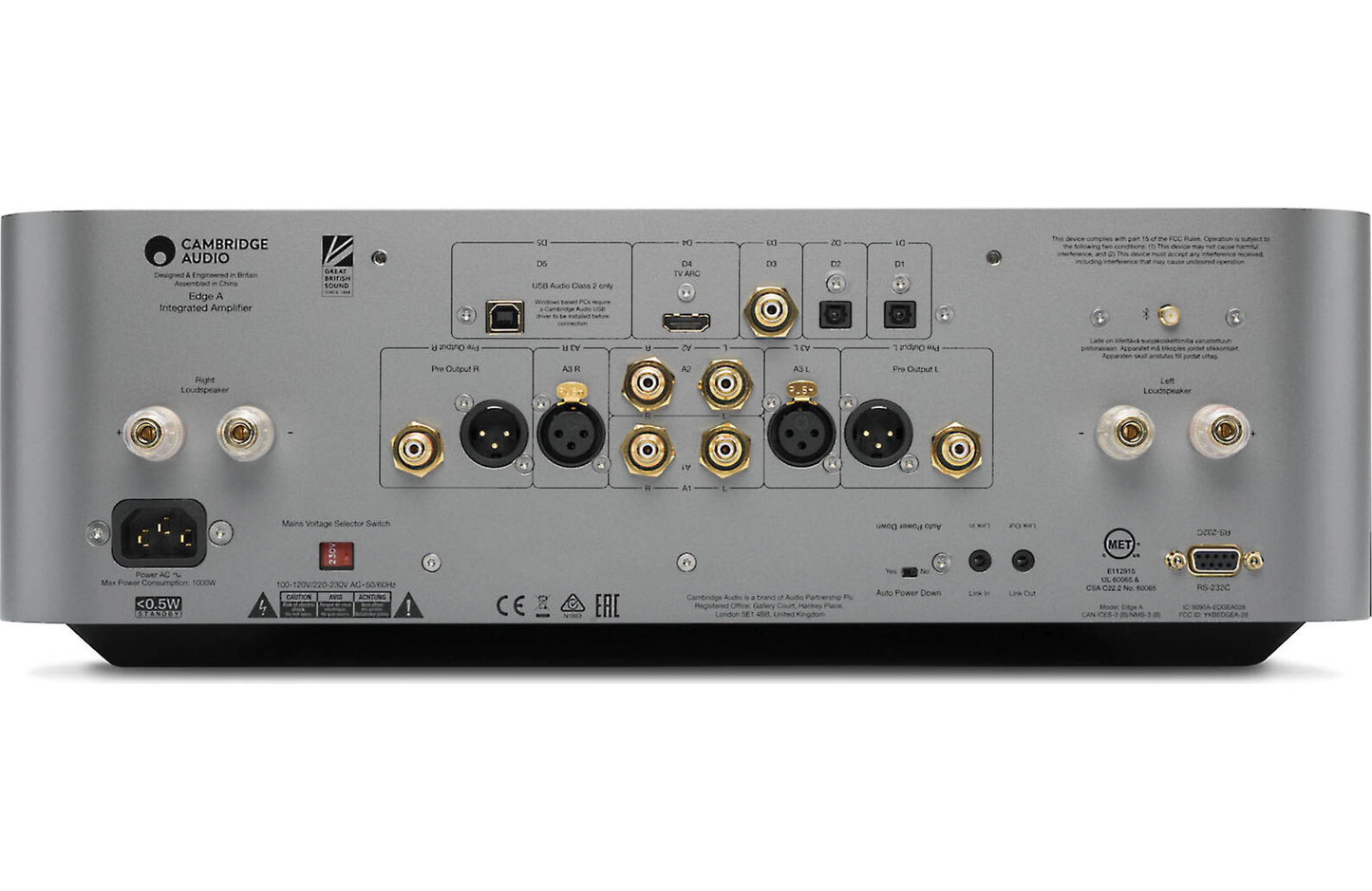 Cambridge Audio Edge A Integrated Amplifier