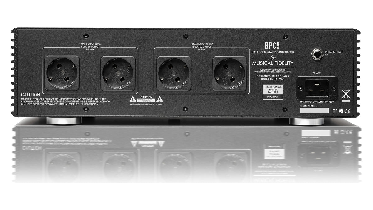 Musical Fidelity BPC5 Balanced Power Conditioner view 3
