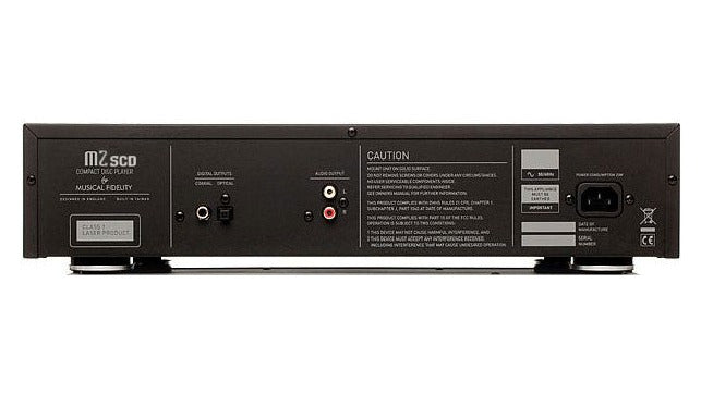 Musical Fidelity M2sCD CD Player view 3