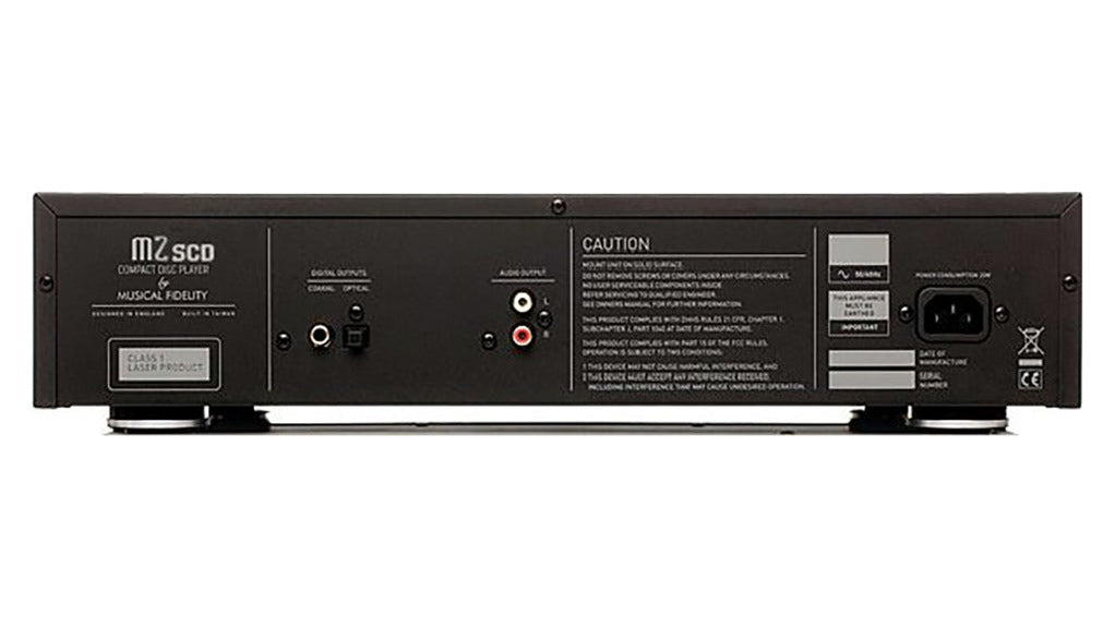 Musical Fidelity M2sCD CD Player view 6