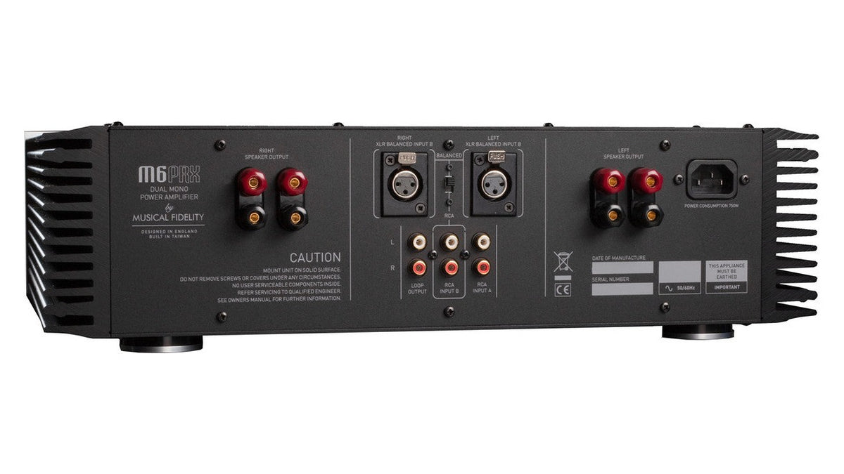 Musical Fidelity M6sPRX Fully Balanced Power Amplifier view 4