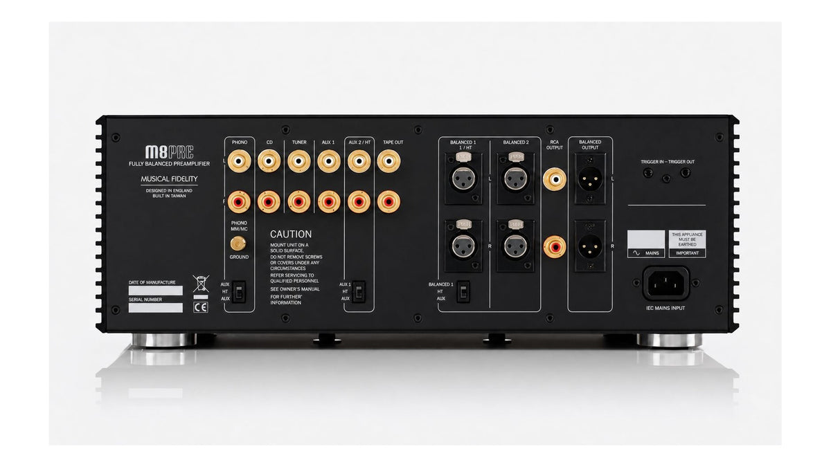 Musical Fidelity M8sPRE Fully Balanced Preamplifier view 5