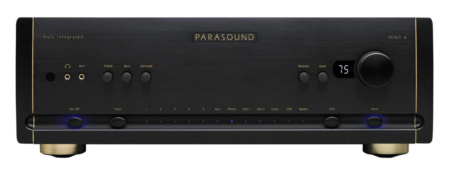 Parasound HALO HINT6 Integrated Amp Black